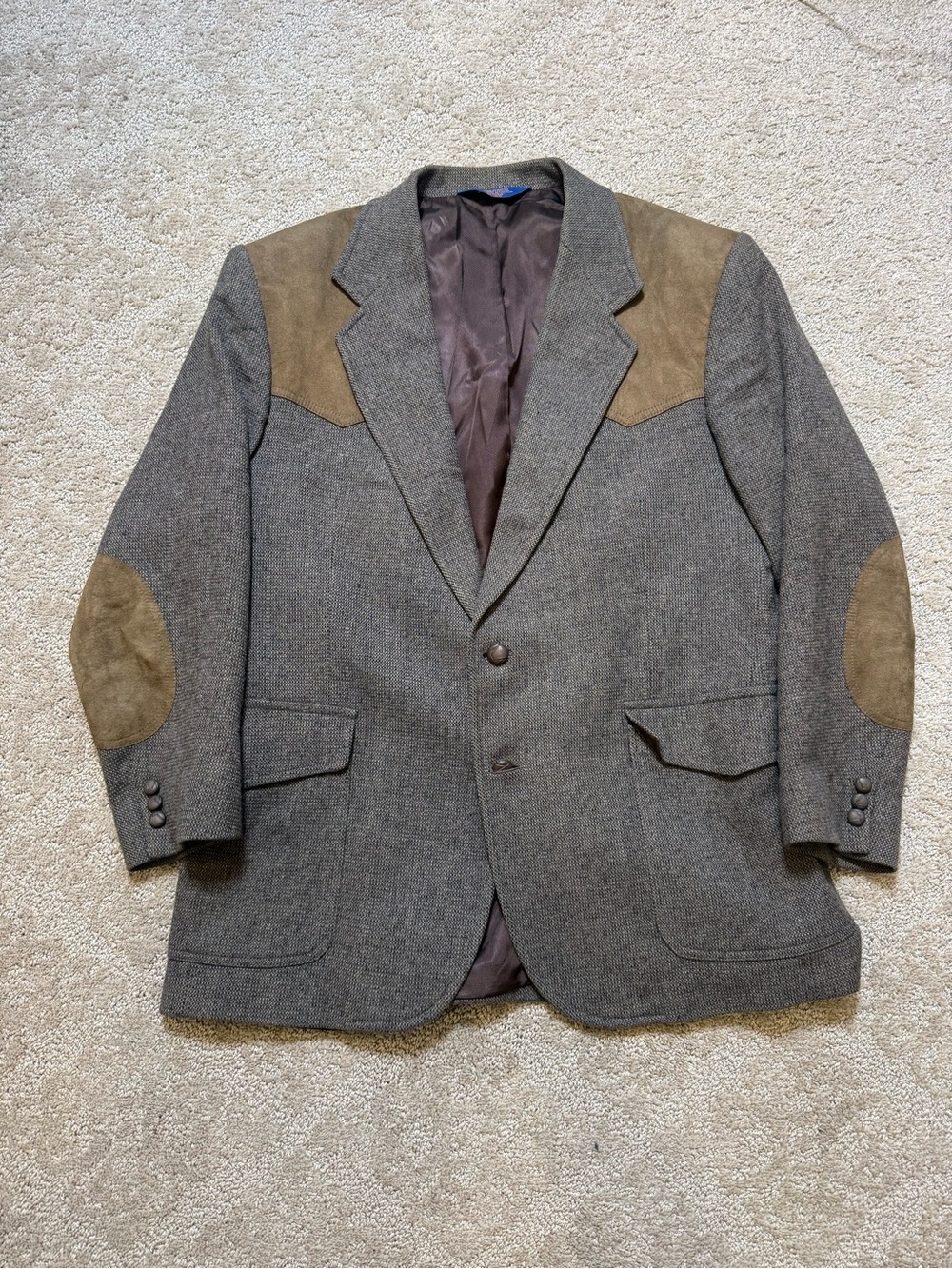 Vintage Pendleton Wool Western Sports Coat 1980's-90's